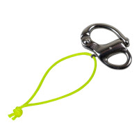 Optiparts STAINLESS STEEL SNAP SHACKLE WITH LOOP (1371L)