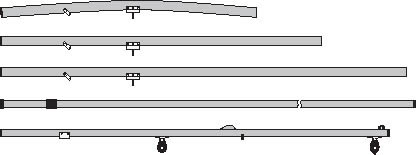 Optiparts BOTTOM MAST 4.7              – NOT FOR RACING (2110)