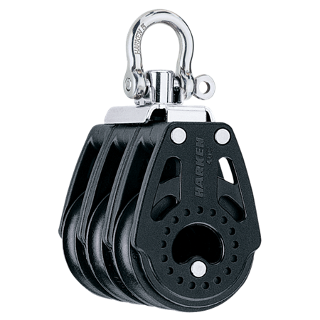 Блок Harken Carbo 40 mm Triple Swivel