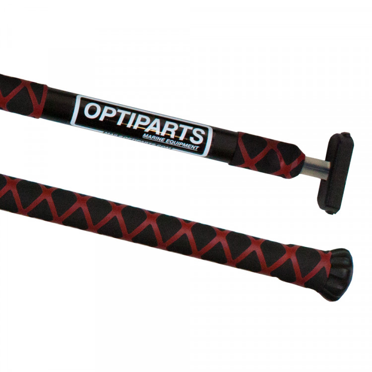 Optiparts TILLER EXT 20MM X-GRIPPED “DOPPIO” (1145BKRD)