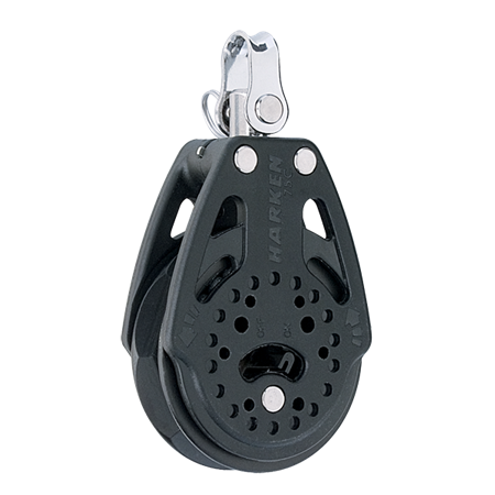 Блок Harken Carbo 75 mm  Ratchet Swivel (2670)